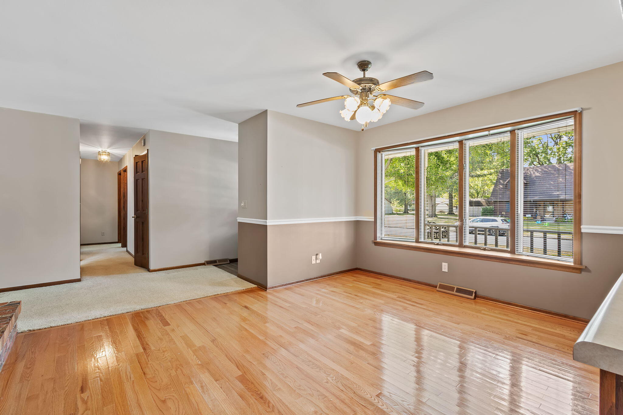 1905 Juniper Street Southwest De Motte, IN 46310 - Photo 6 of 42 a view of an empty room with a window