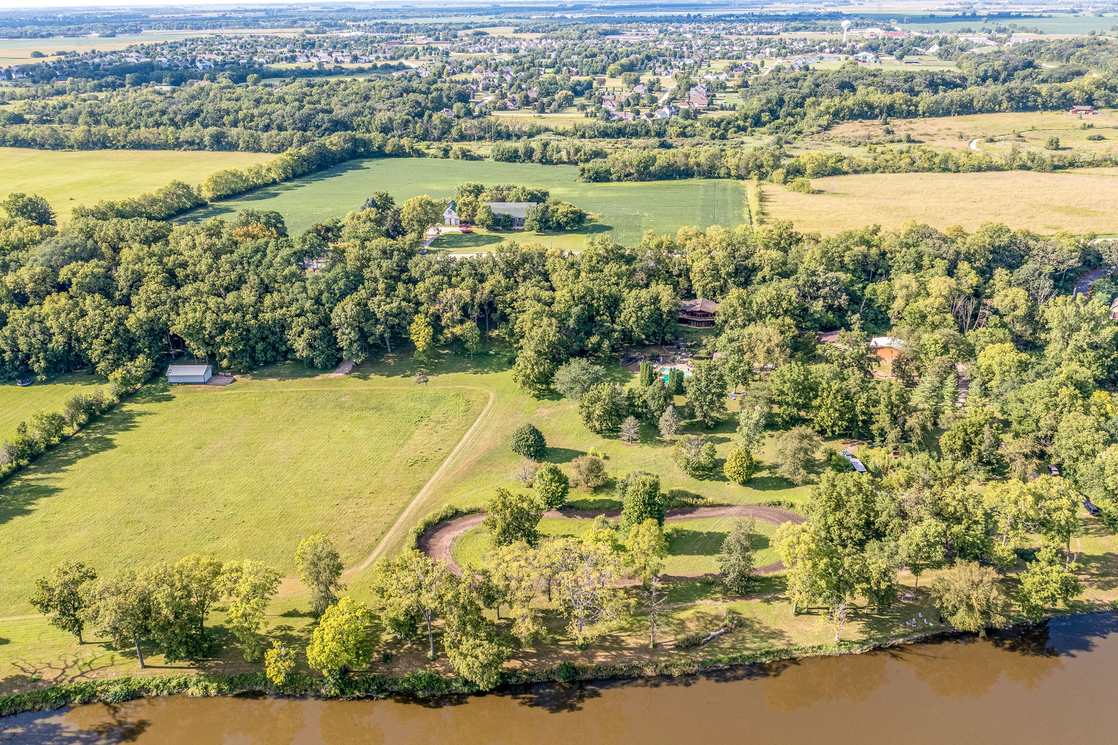 12300 River Road Plano, IL 60545 - Photo 22 of 25 a view of lake view and mountain view