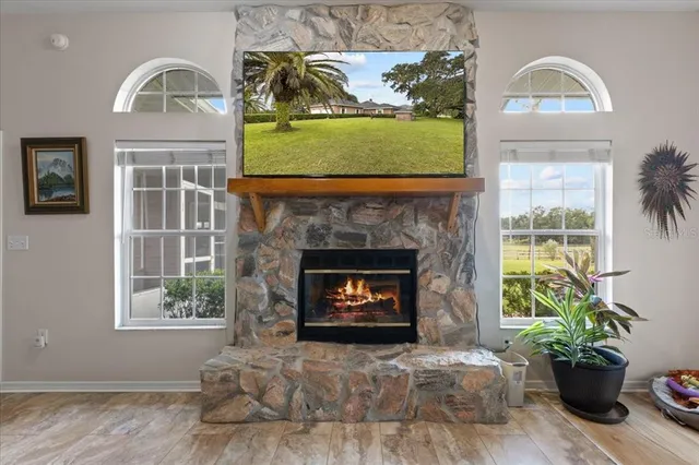 a view of parking garage with cars