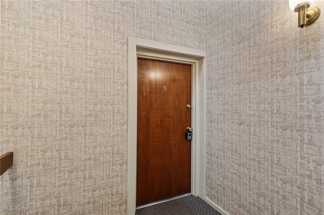 Doorway to property