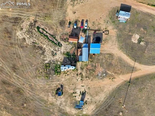 a view of parking area