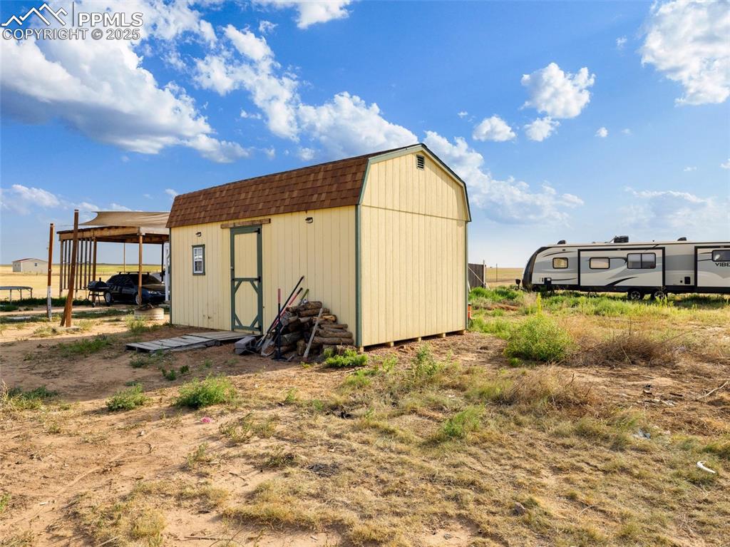 32092 Torrence Road Yoder, CO 80864 - Photo 39 of 44 a view of a backyard