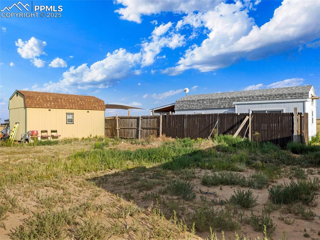 32092 Torrence Road Yoder, CO 80864 - Photo 41 of 44 a view of a backyard