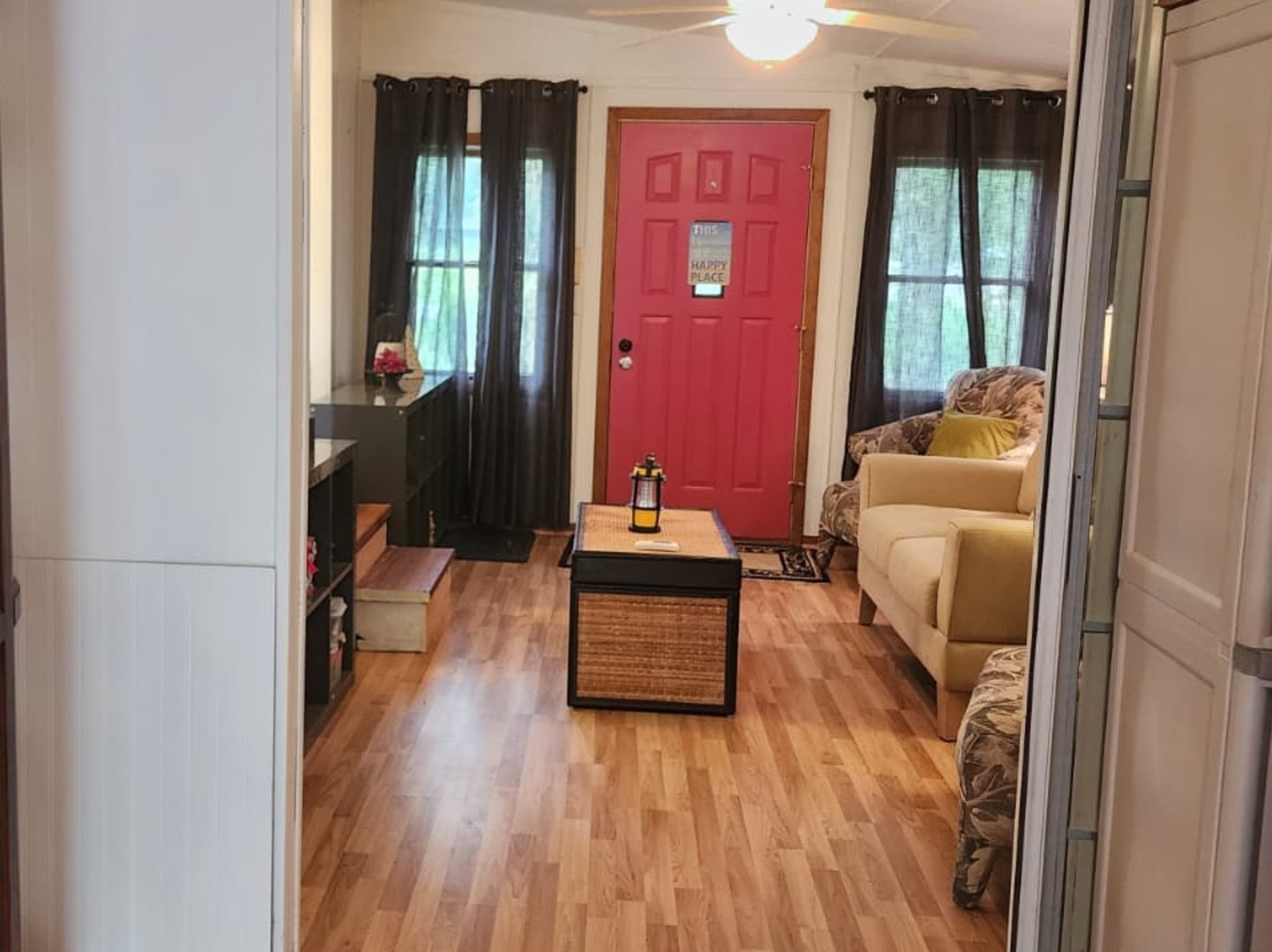 28-21 Woodhaven Sublette, IL 61367 - Photo 25 of 35 a living room with furniture and a wooden floor
