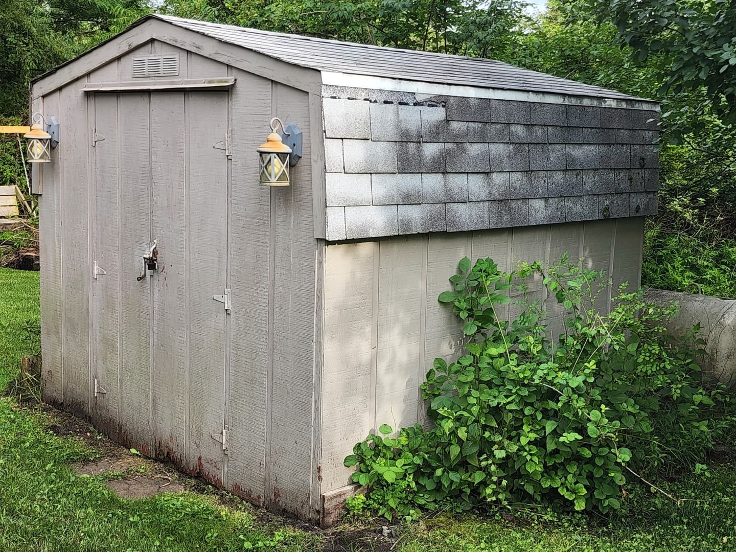 28-21 Woodhaven Sublette, IL 61367 - Photo 8 of 35 a view of a small house with a yard and plants