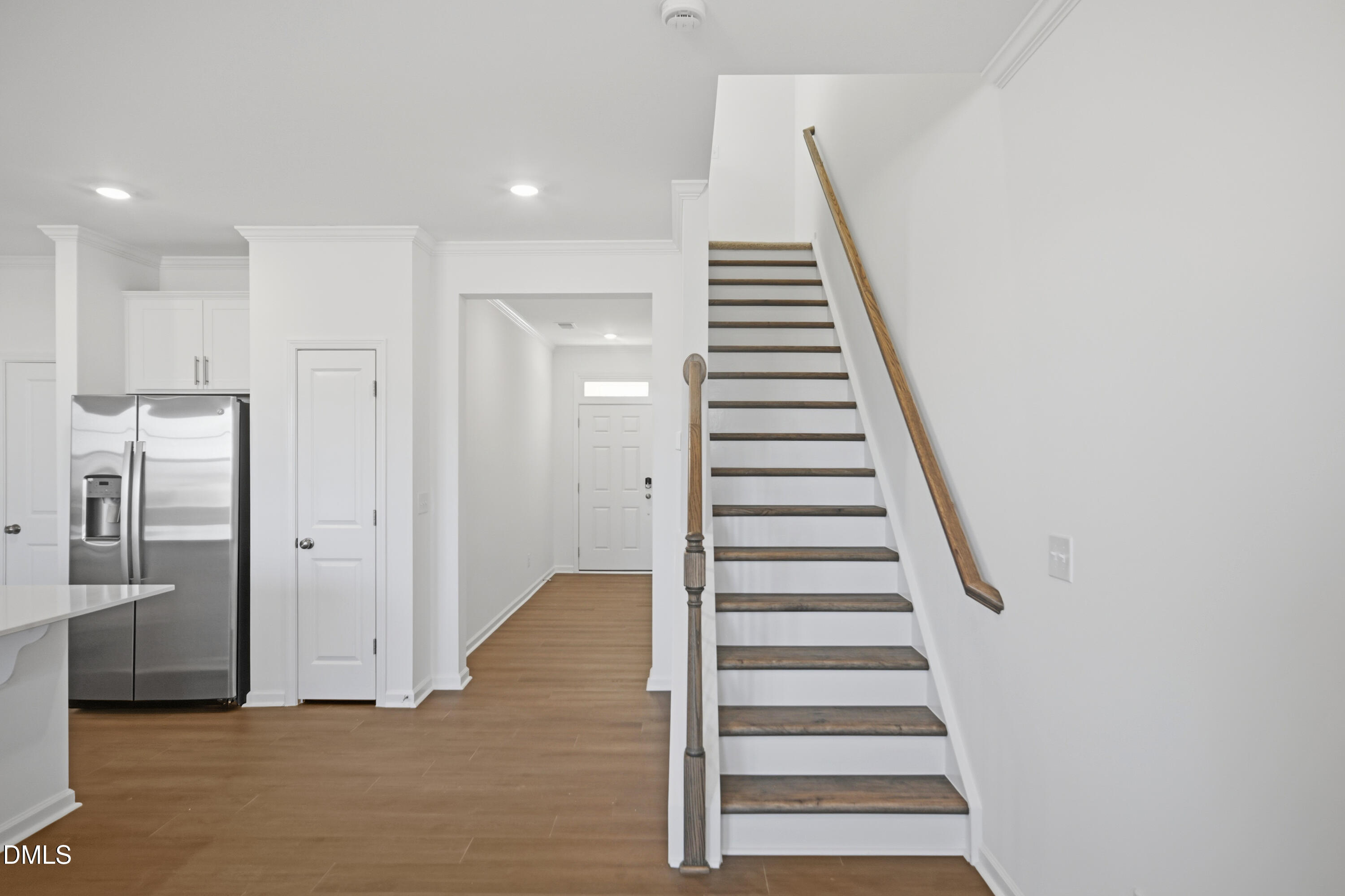 2915 Hickory Fld Drive Raleigh, NC 27616 - Photo 3 of 30 a view of entryway with wooden floor