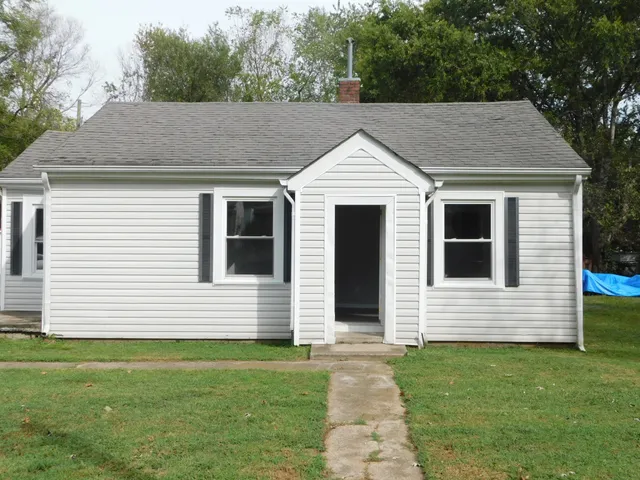 a aerial view of a house