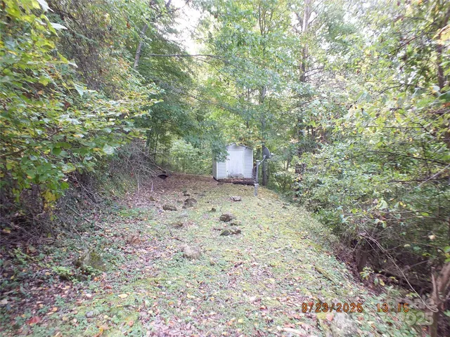 a view of a outdoor space with trees