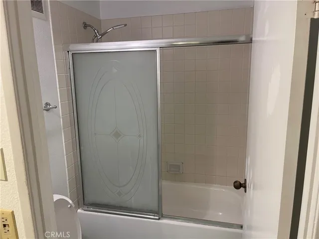 a view of balcony with patio