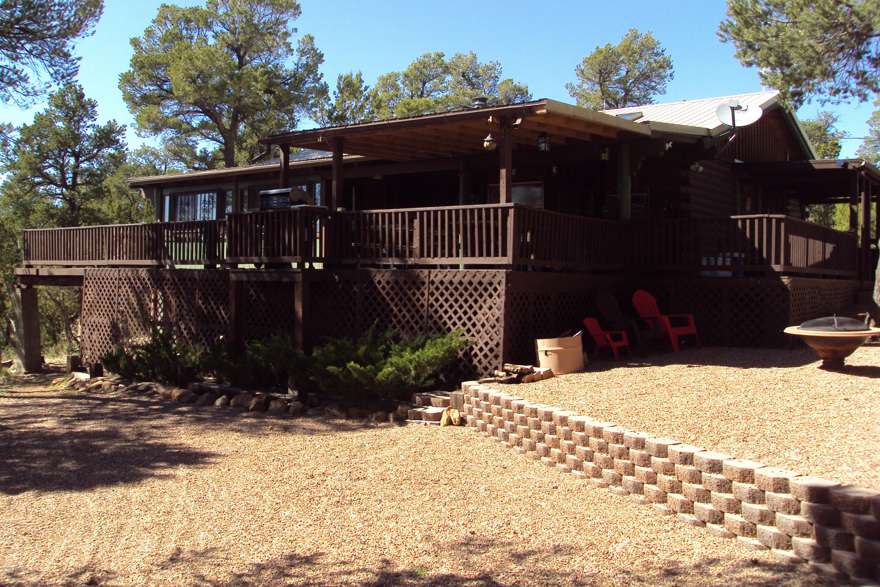 1897 Chevelon Road Heber, AZ 85928 - Photo 3 of 49 a front view of a house