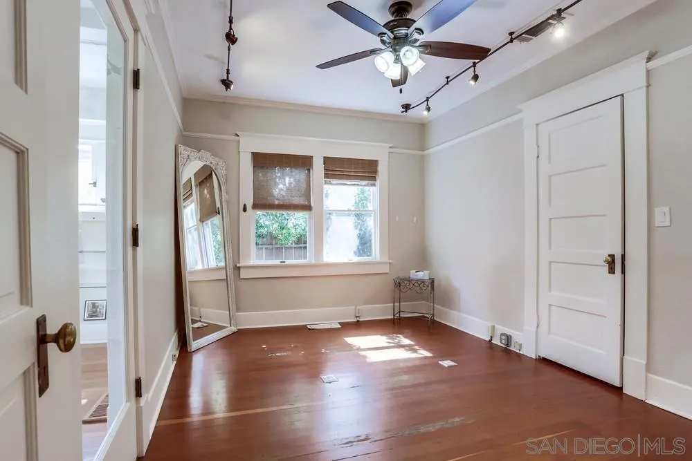 745 Main Street Ramona, CA 92065 - Photo 11 of 40 wooden floor in an empty room with a window