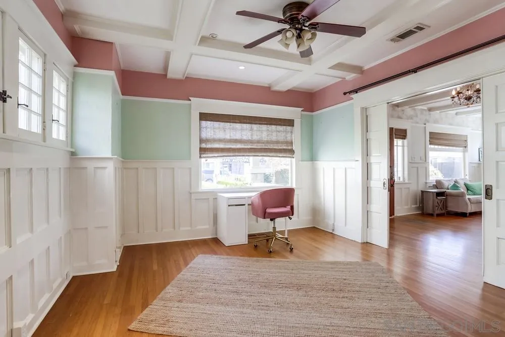 745 Main Street Ramona, CA 92065 - Photo 9 of 40 a living room with furniture and a wooden floor