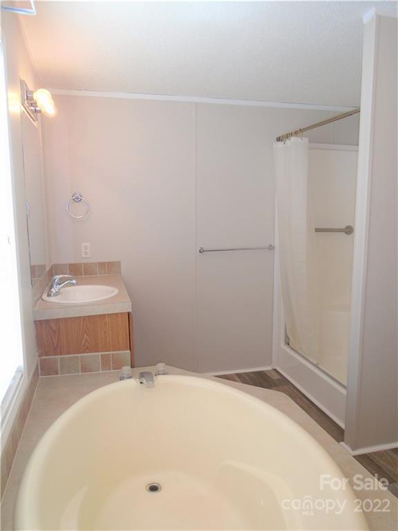 4730 Stagecoach Road Catawba, NC 28609 - Photo 25 of 37 a bathroom with a sink and shower