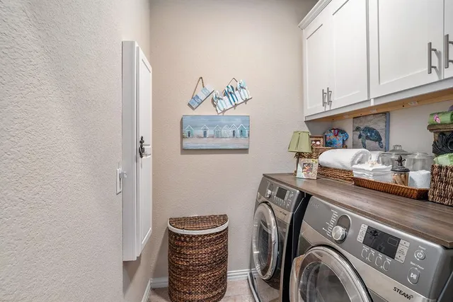 a view of hallway with furniture and entryway