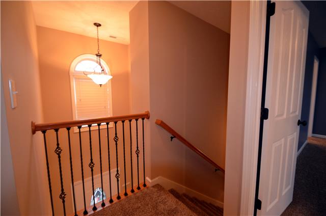 3749 Suiter Road Clarksville, TN 37040 - Photo 10 of 20 LOVELY VIEW OF ENTRY FOYER FROM UPSTAIRS BALCONY LANDING.