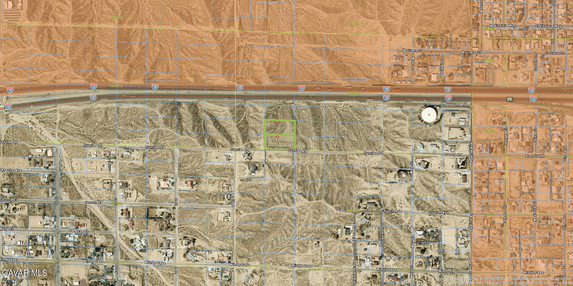 Sunrise Rd/armory Road Barstow, CA 92311 - Photo 3 of 10 SatMap1