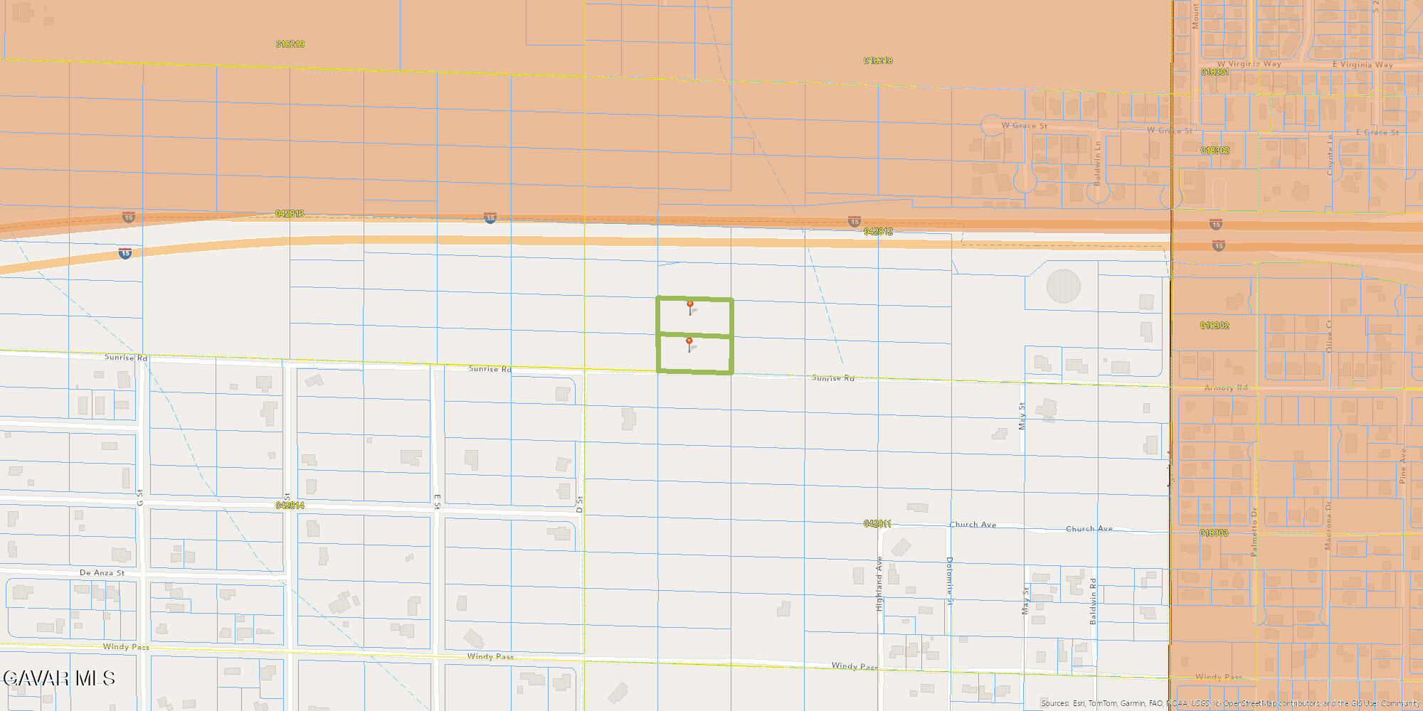 Sunrise Rd/armory Road Barstow, CA 92311 - Photo 4 of 10 Map1