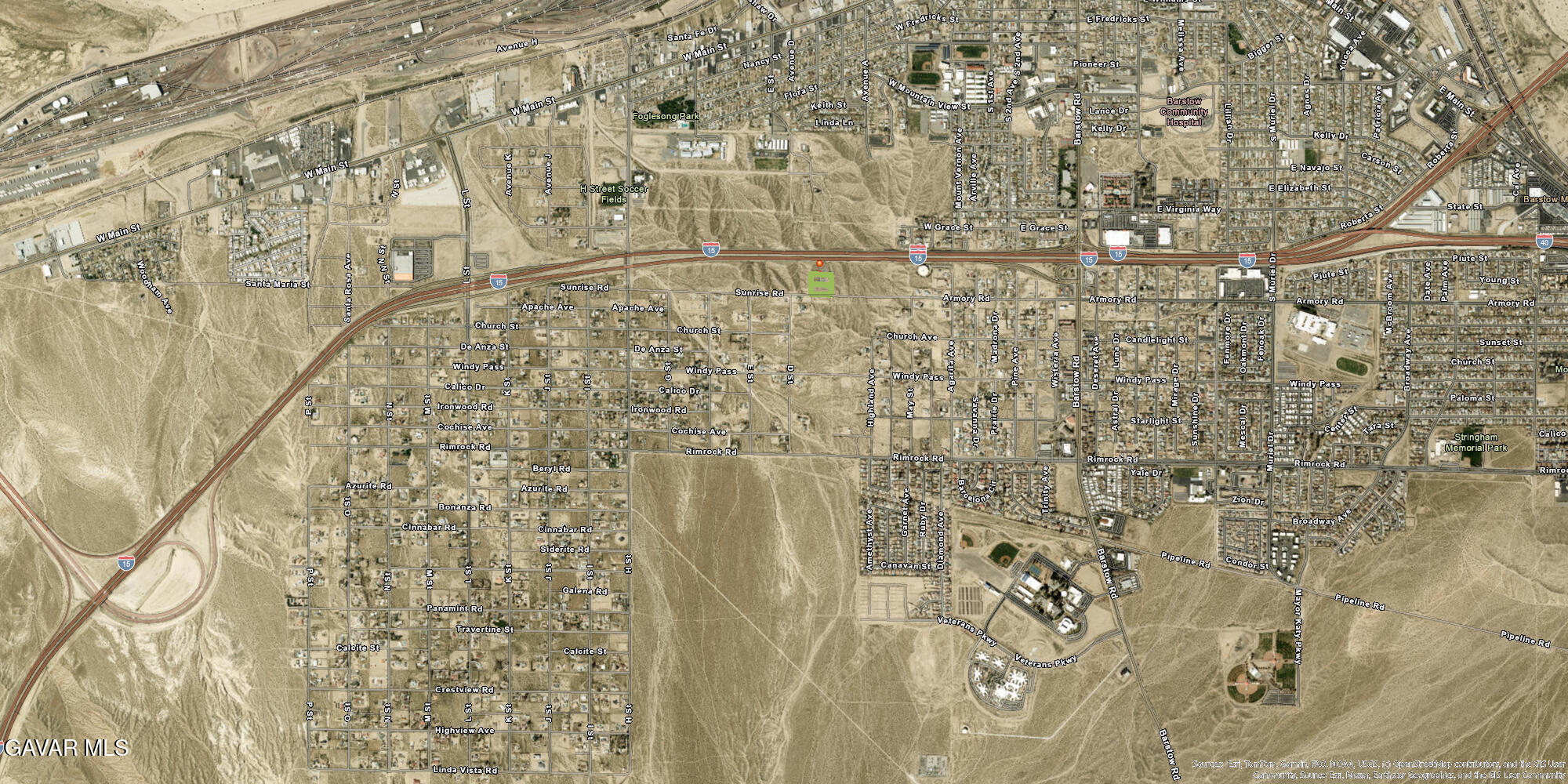 Sunrise Rd/armory Road Barstow, CA 92311 - Photo 5 of 10 SatMap2