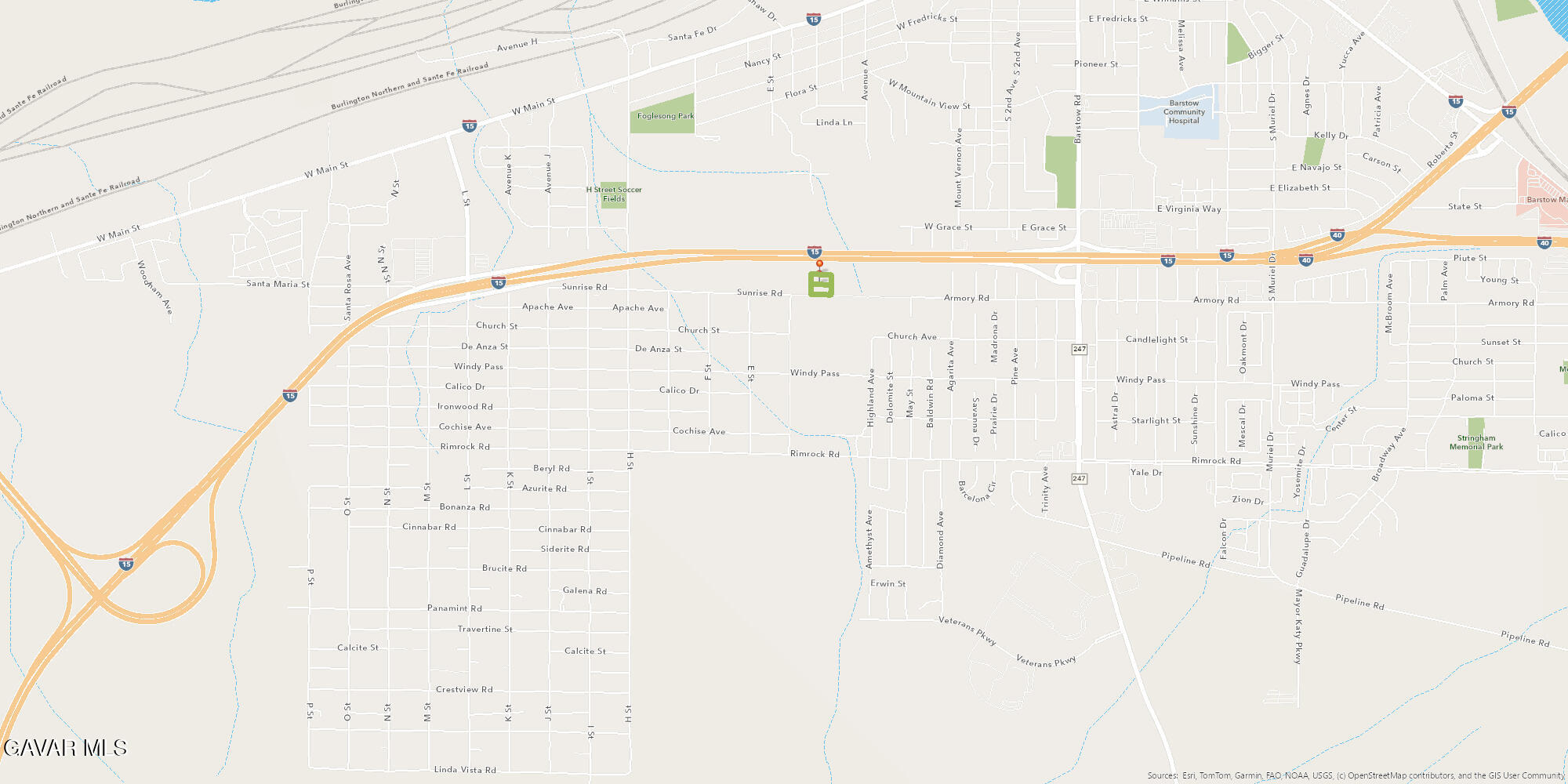 Sunrise Rd/armory Road Barstow, CA 92311 - Photo 6 of 10 Map2