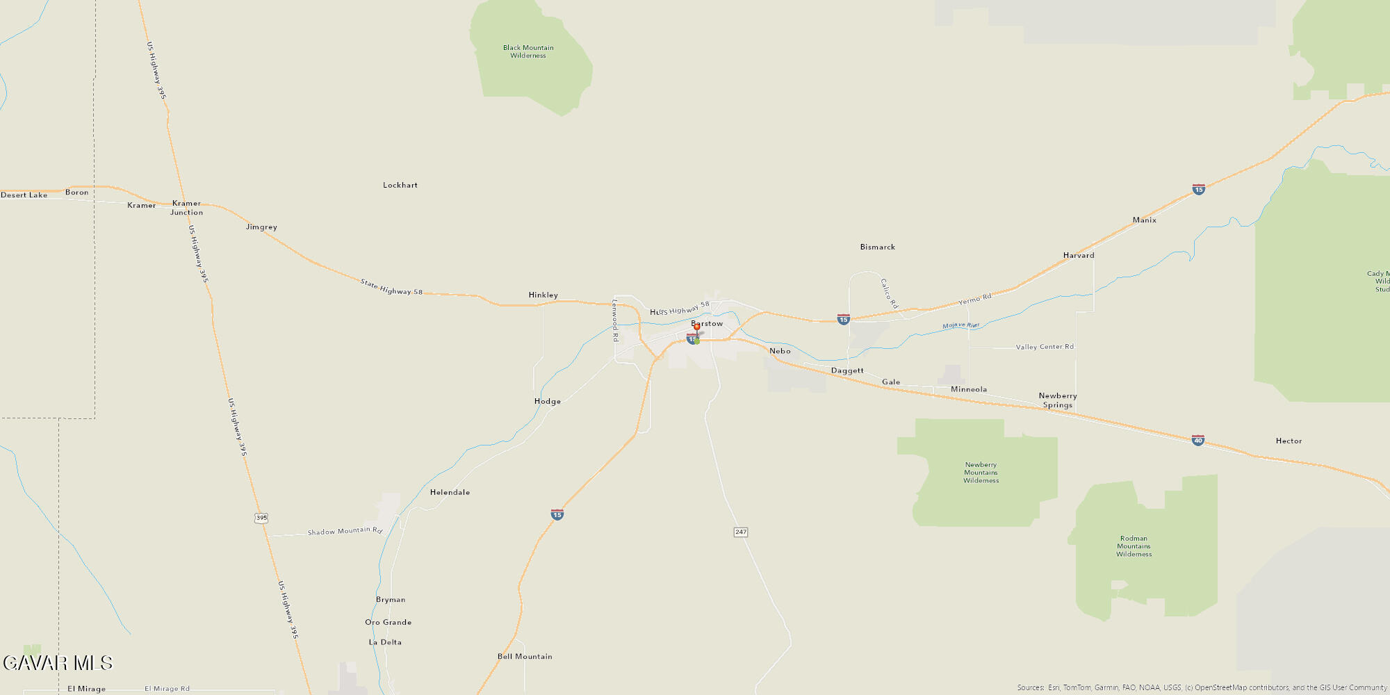 Sunrise Rd/armory Road Barstow, CA 92311 - Photo 9 of 10 Map4