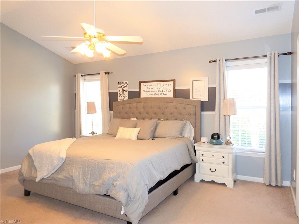 1730 Spring Path Trail Clemmons, NC 27012 - Photo 10 of 21 Spacious Master with Vaulted Ceilings!