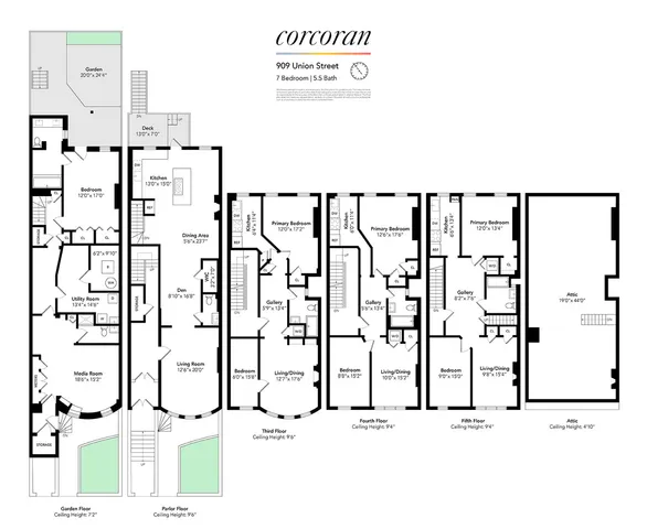 $4,995,000 | 909 Union Street | Park Slope