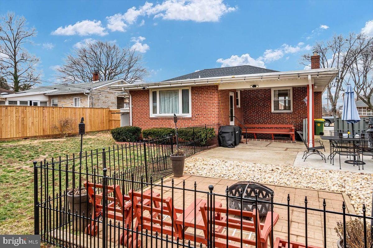 5603 Park Road Brooklyn, MD 21225 - Photo 31 of 35 Extended Patio with Fire Pit Area
