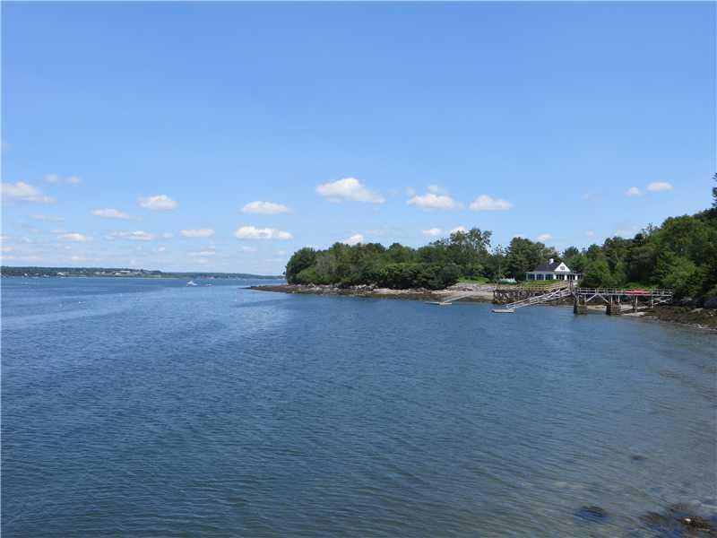 4 T Ledge Road Orrs Island, ME 04066 - Photo 2 of 21 Exterior Front. View from dock at...