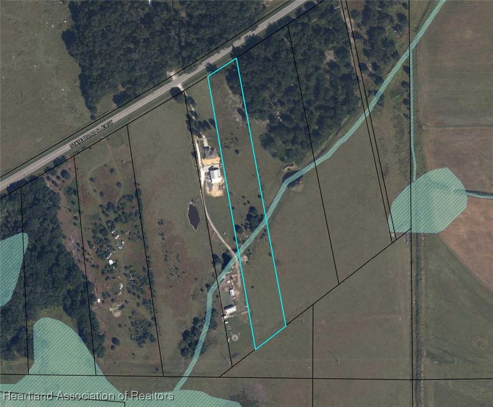 Wetlands map
