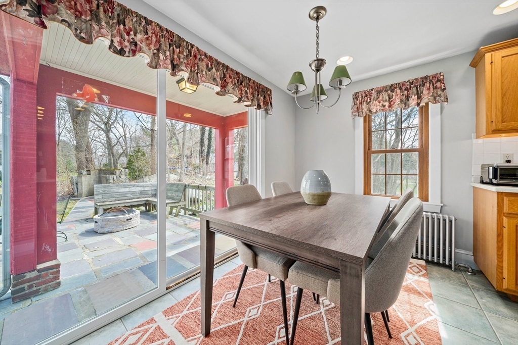 236 High Street Canton, MA 02021 - Photo 8 of 25 a view of a dining room with furniture window and outside view