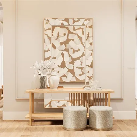 a view of staircase with white walls