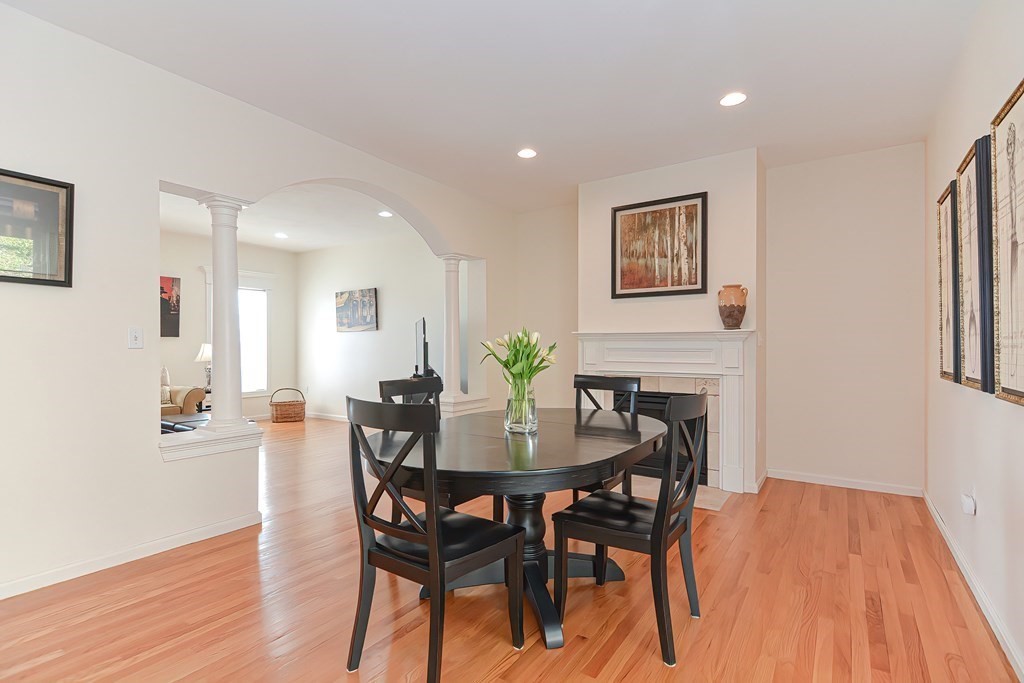 82 Swift Road Framingham, MA 01702 - Photo 8 of 39 a view of a dining room with furniture and wooden floor