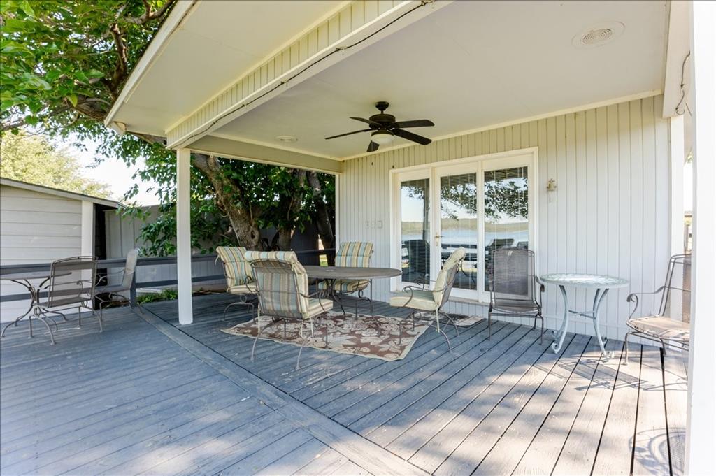 2334 San Bar Road, Unit 22 Graford, TX 76449 - Photo 25 of 40 Spacious covered patio with lots of room for entertaining with fabulous views!