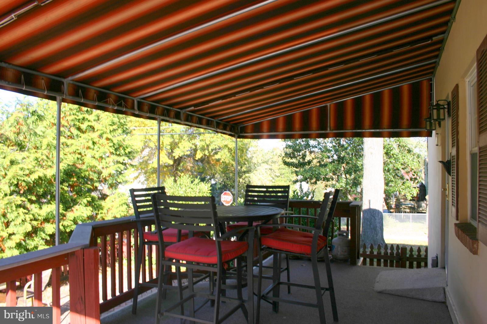 1622 Oldtown Road Edgewater, MD 21037 - Photo 30 of 37 Outdoor area with Awning off of Kitchen