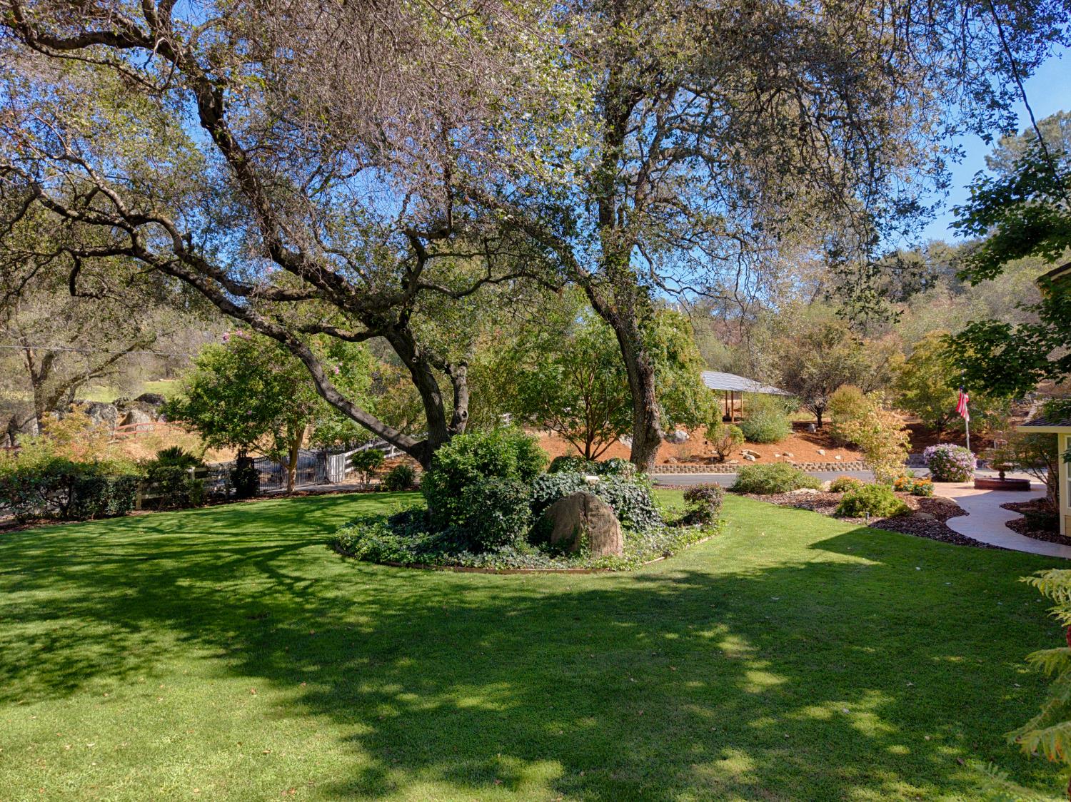 7396 Callison Road Penryn, CA 95663 - Photo 10 of 74 Beautiful mature oak centerpiece set within the lush front yard