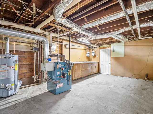 a view of a storage room