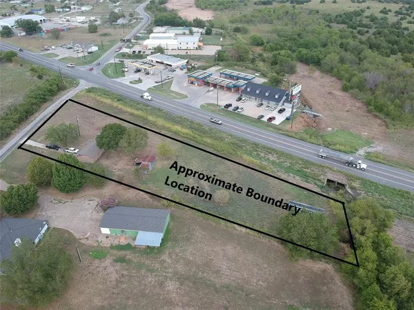 an aerial view of a
