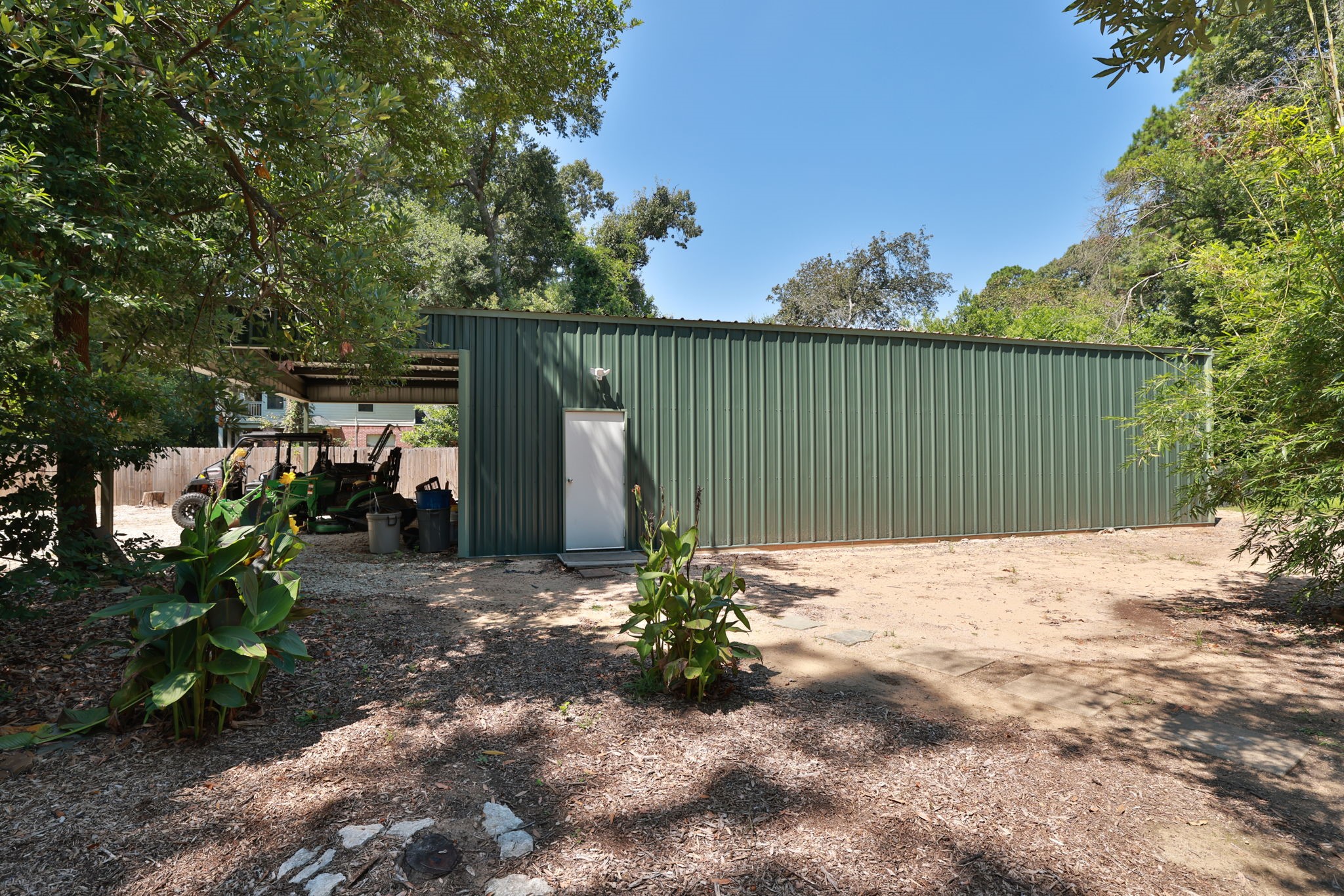 3018 McDonald Lane Spring, TX 77380 - Photo 39 of 48 a backyard of a house with lots of green space