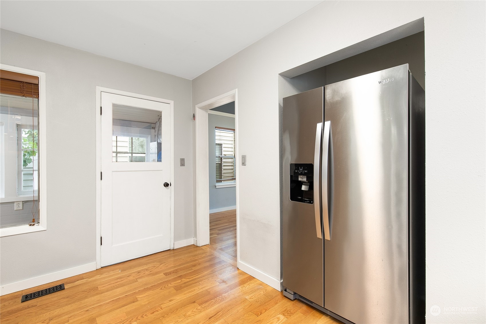 2934 Cedar Street Everett, WA 98201 - Photo 21 of 35 a view of a livingroom with wooden floor and a bathroom