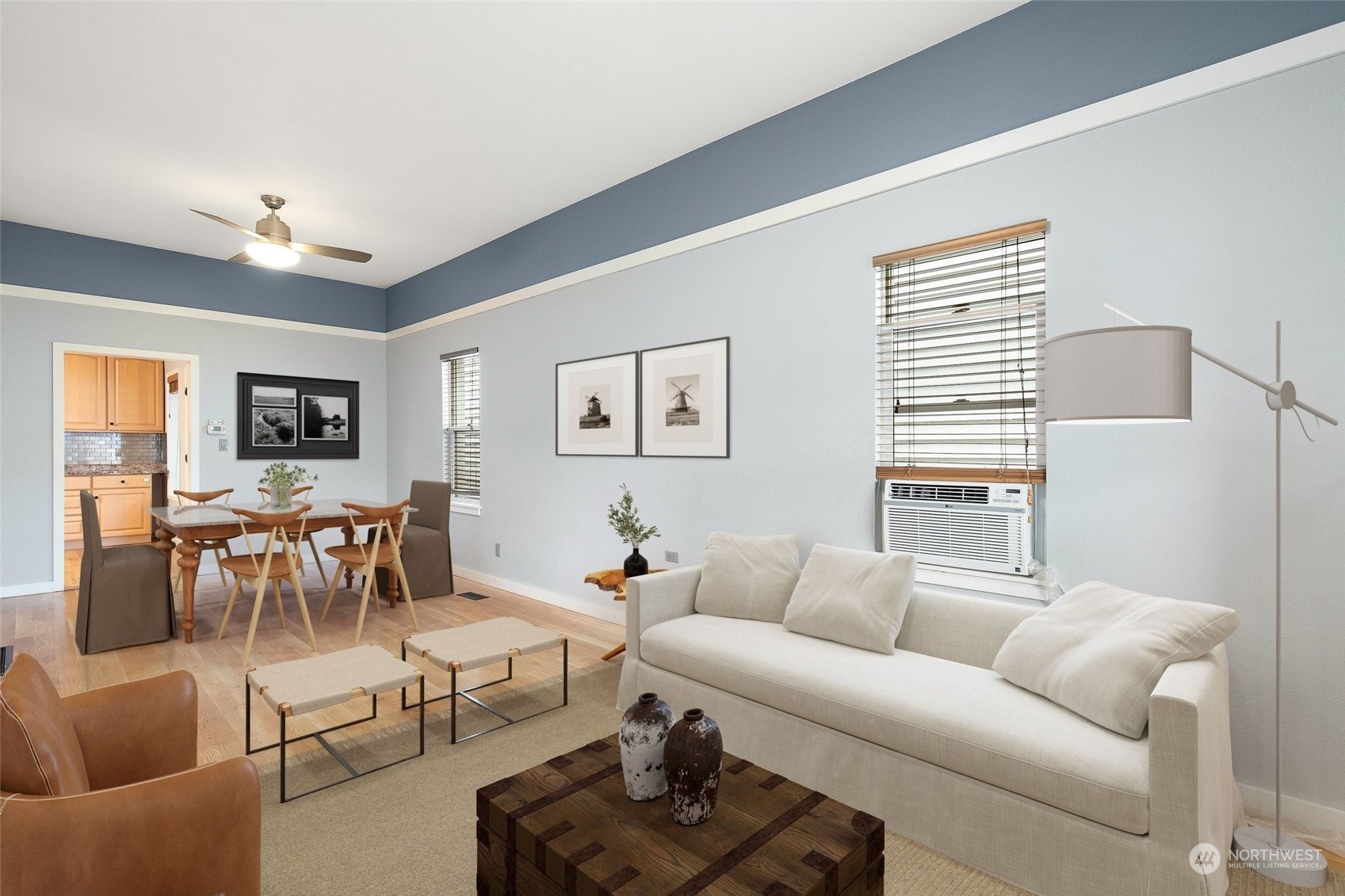 2934 Cedar Street Everett, WA 98201 - Photo 6 of 35 a living room with furniture a dining table and a window