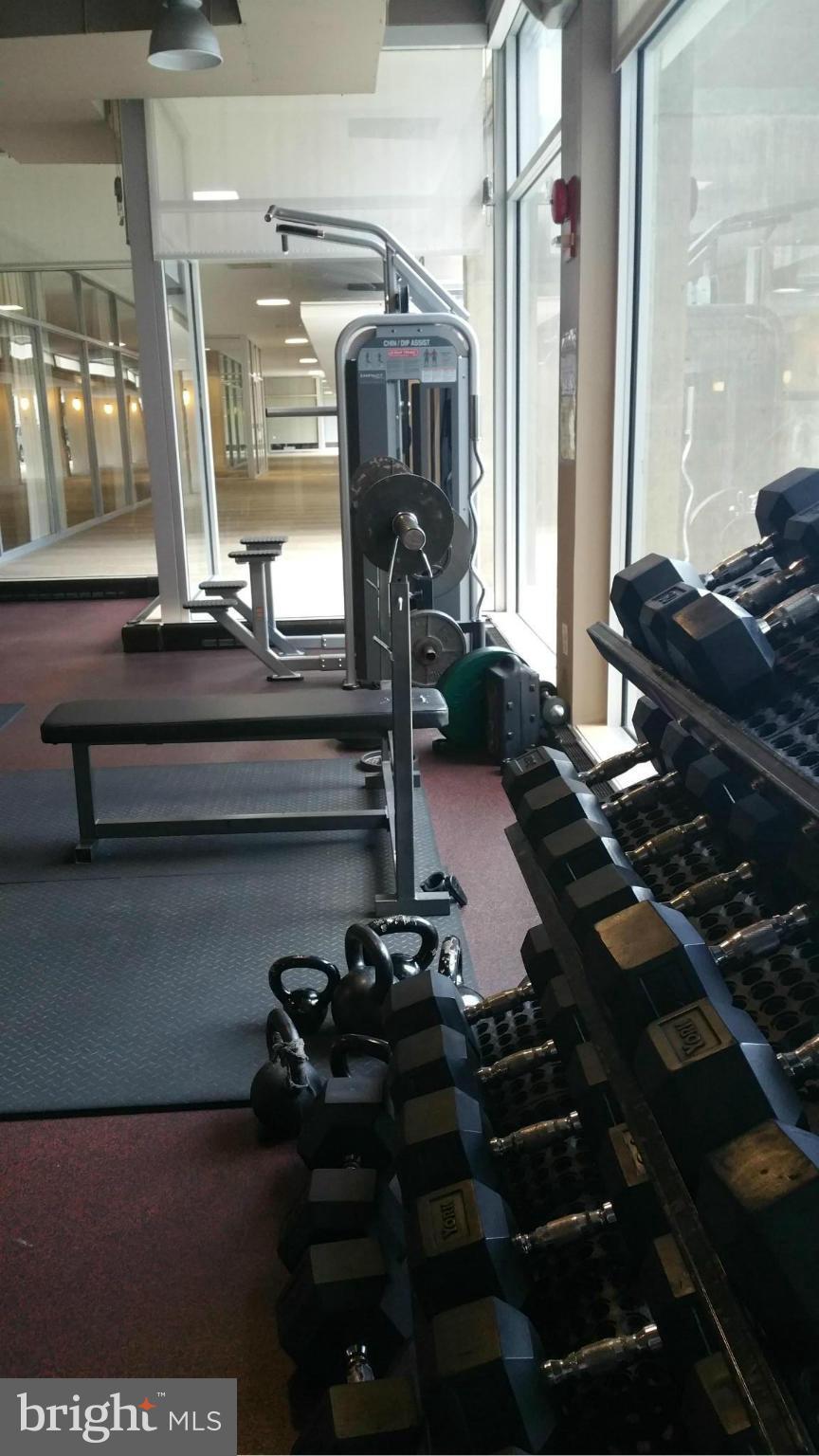 800 4th Street Southwest, Unit N414 Washington, DC 20024 - Photo 17 of 24 Fully equipped workout facility.