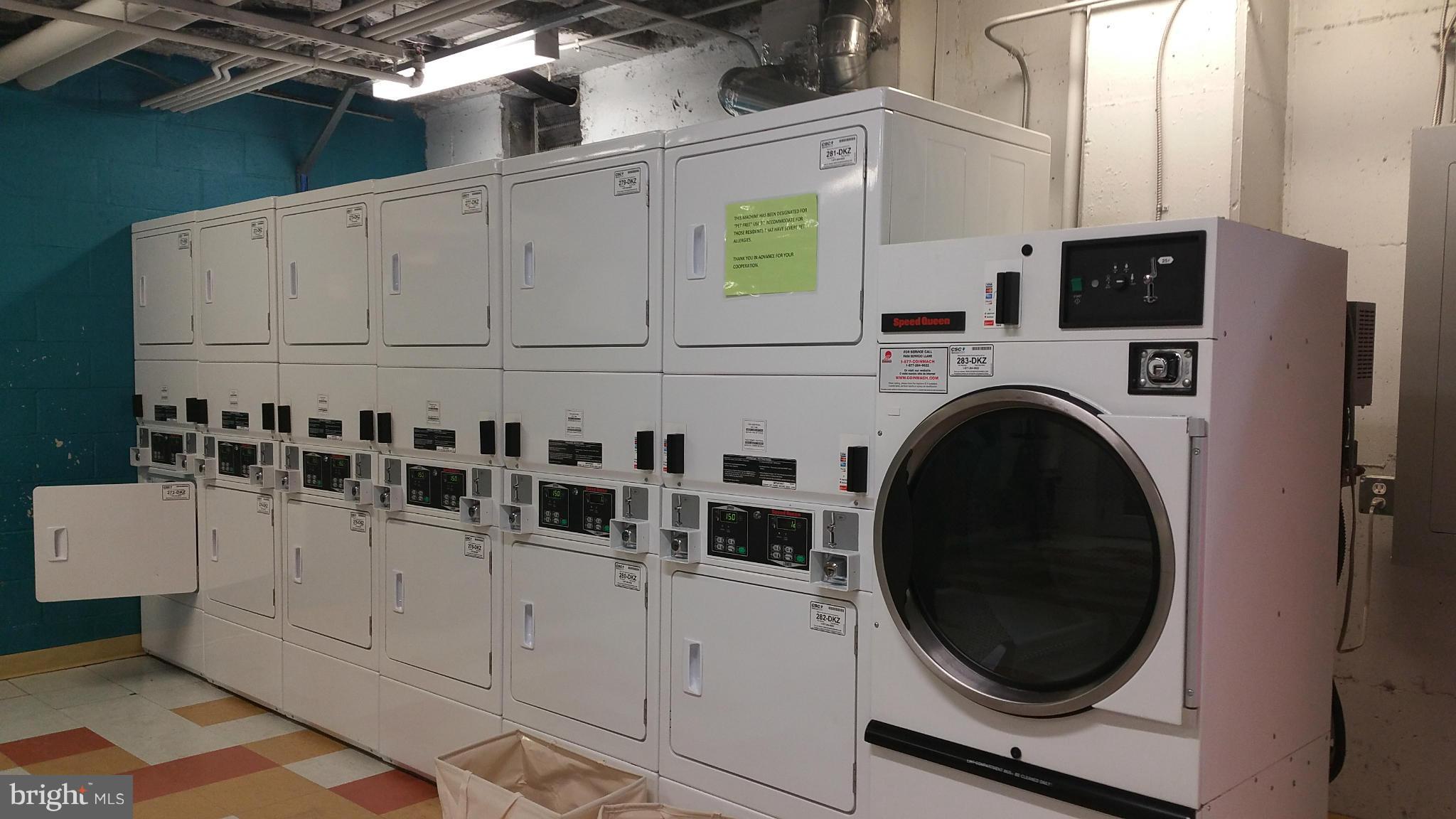 800 4th Street Southwest, Unit N414 Washington, DC 20024 - Photo 18 of 24 Huge laundry room.
