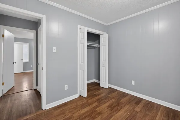 wooden floor in an empty room
