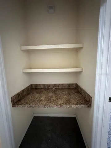 a bathroom with a vanity