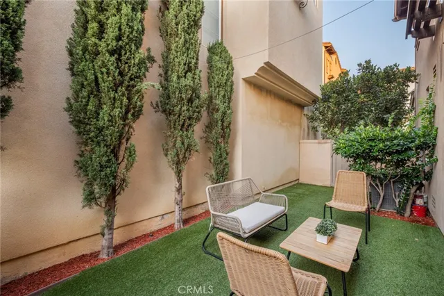 a view of city and mountain