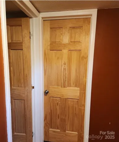 a view of front door