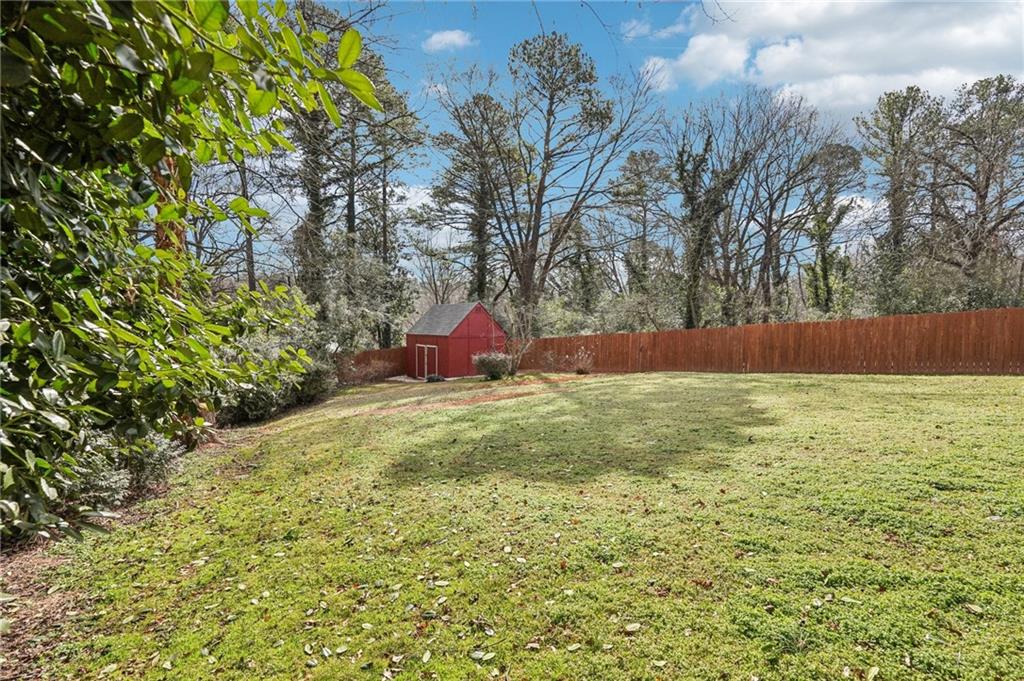 2226 Whites Mill Road Decatur, GA 30032 - Photo 37 of 51 a view of yard with large tree
