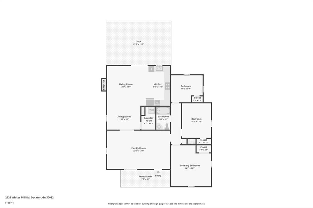 2226 Whites Mill Road Decatur, GA 30032 - Photo 51 of 51 a picture of a room