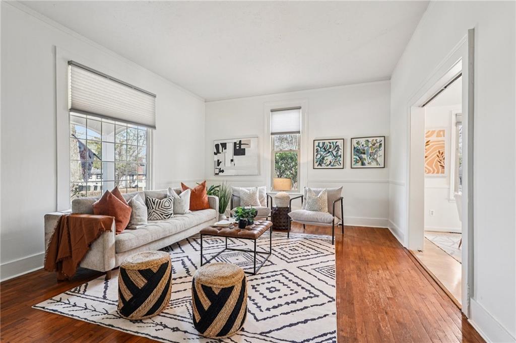 2226 Whites Mill Road Decatur, GA 30032 - Photo 6 of 51 a living room with furniture and a window