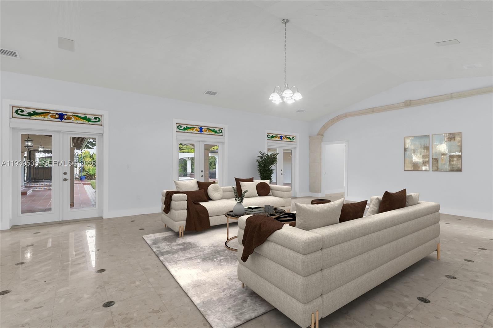 11835 Southwest 47th Street Miami, FL 33175 - Photo 8 of 48 a living room with furniture and wooden floor